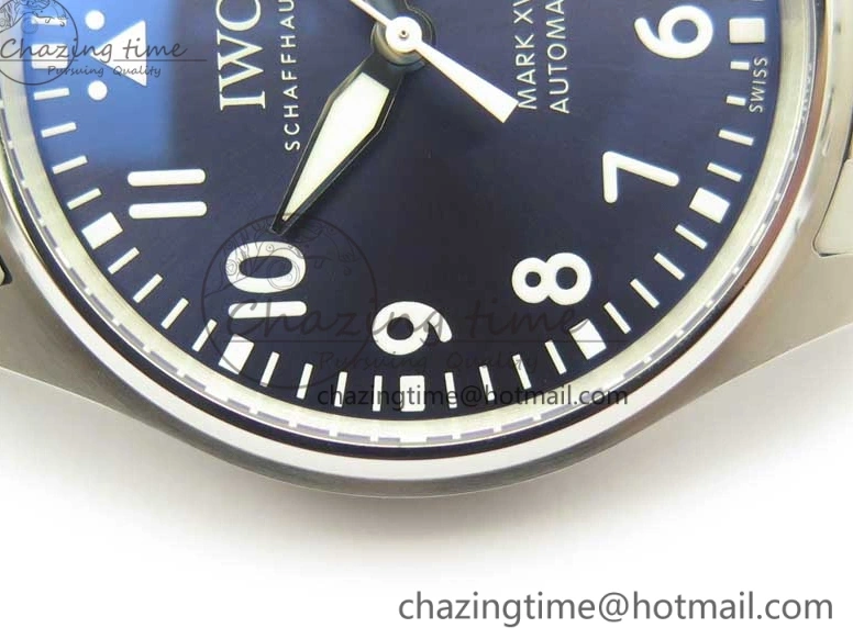 MIROTIME 0505 TimelessDesign Mark XVIII IW327016 Le Petit Prince MKS 1:1 Best Edition Blue Dial On SS Bracelet MIYOTA 9015 V 7206